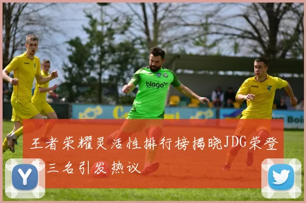 王者荣耀灵活性排行榜揭晓JDG荣登第三名引发热议
